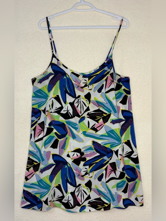 Vans Dresses & Skirts - Vans Tropical Abstract Print Cami Mini Dress with Adjustable Spaghetti Straps